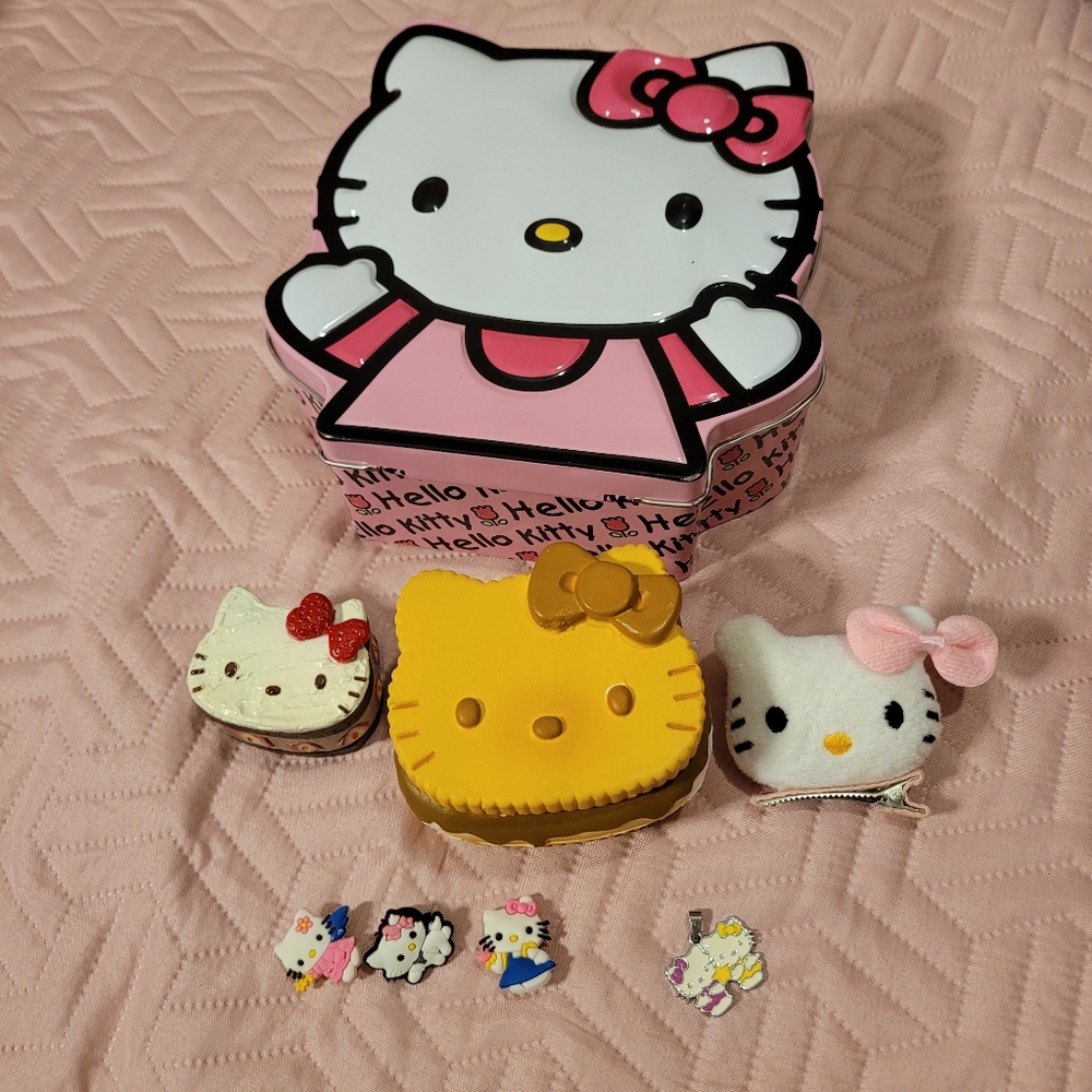 Hello Kitty lunch box accessories set